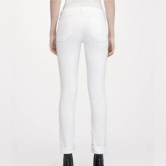 Rag & Bone Aged White Jeans Size 25 - Picture 6 of 6
